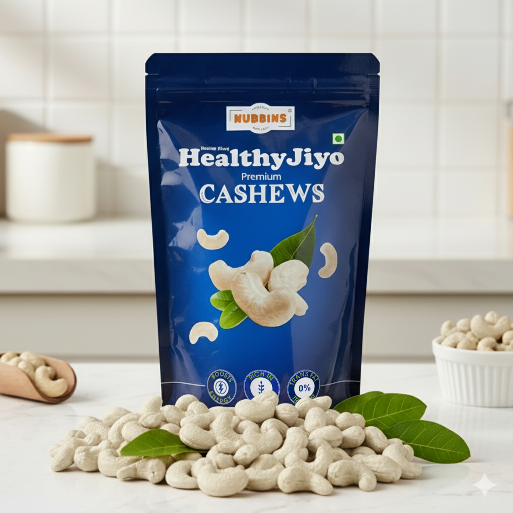 Nubbins HealthyJiyo Premium Cashew 250gm