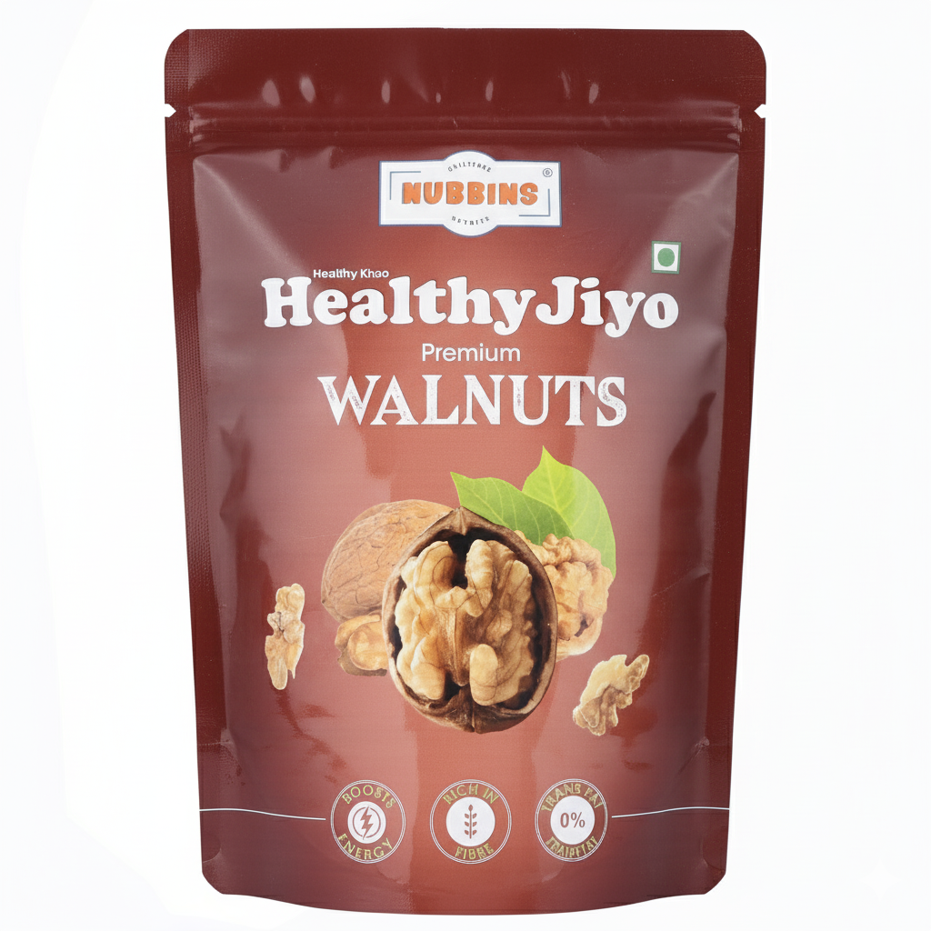 Nubbins HealthyJiyo Premium Walnuts 200gm
