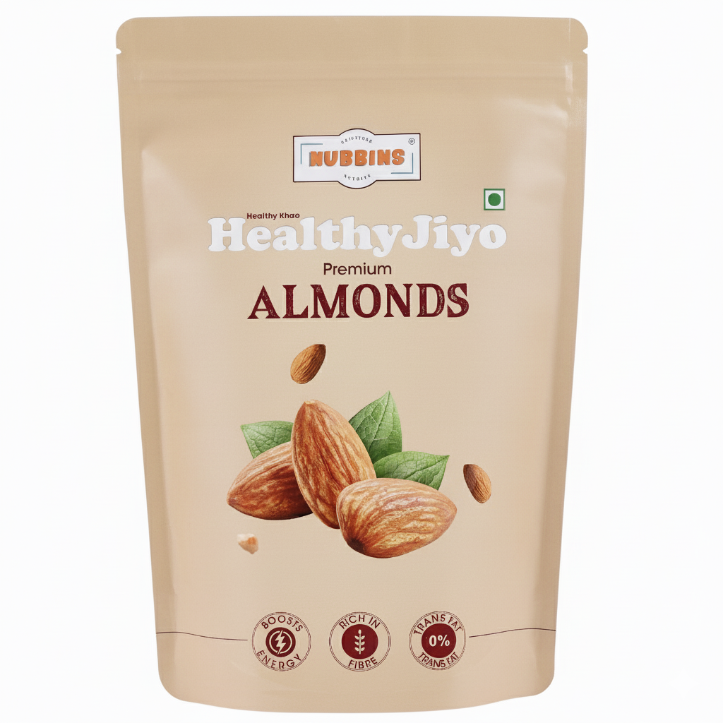 Nubbins HealthyJiyo Premium Almonds 800gm