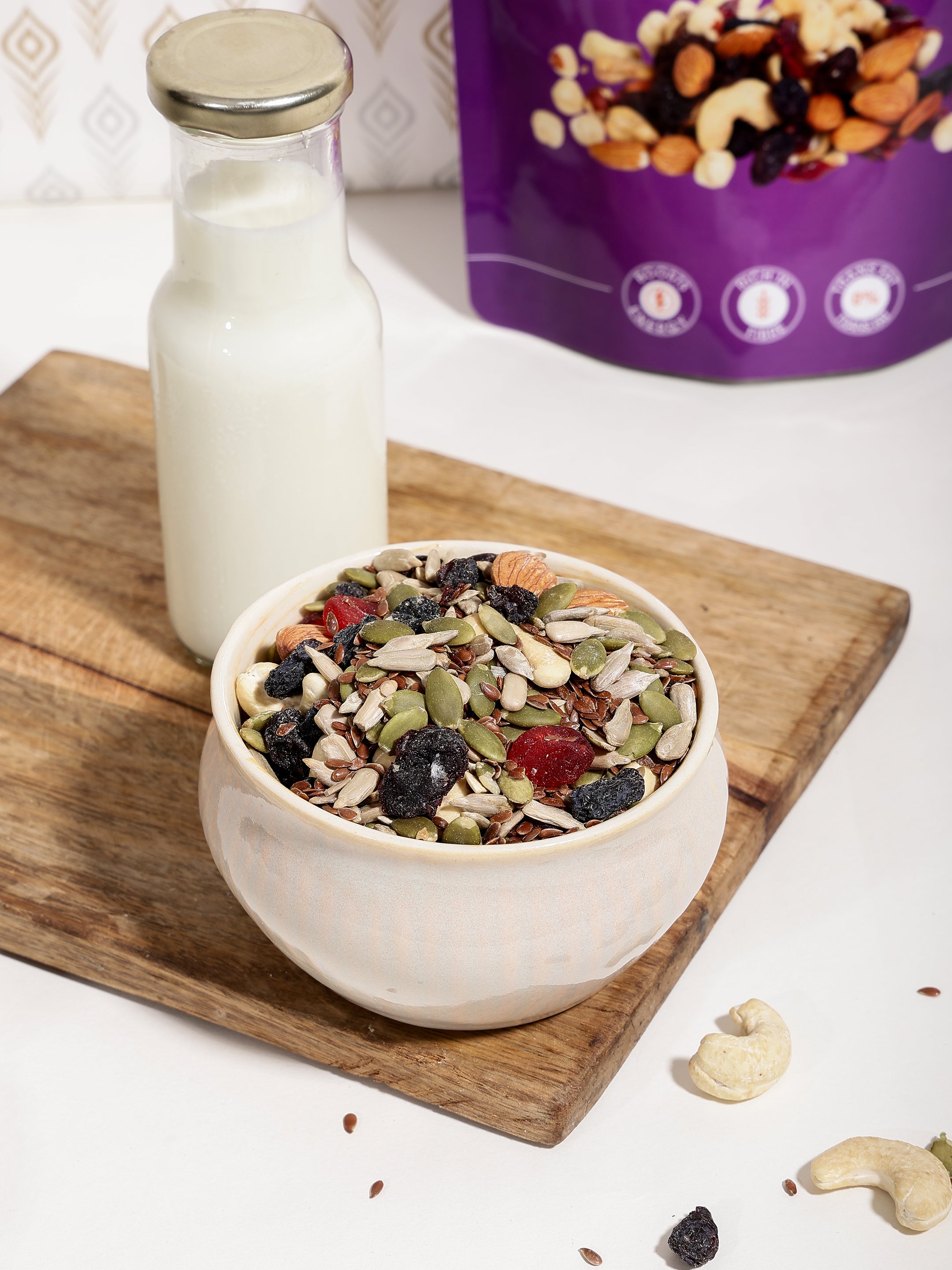 Nubbins HealthyJiyo Trail/Breakfast Mix 500gm.